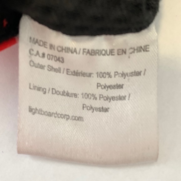 Unisex Light Outerwear Red Snow Pants - XS - Picture 9 of 10